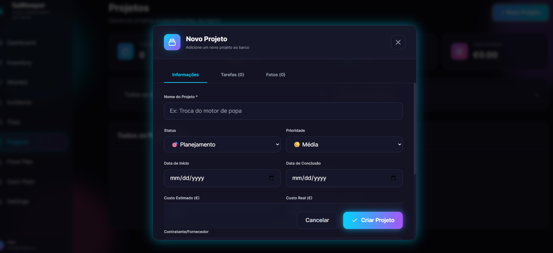 Organized projects and maintenance